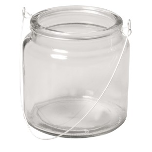 Glass Jar with Handle 10cm