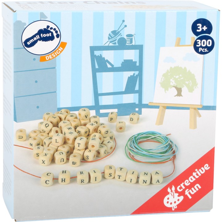 Chaînes de lettres en bois 304 pièces