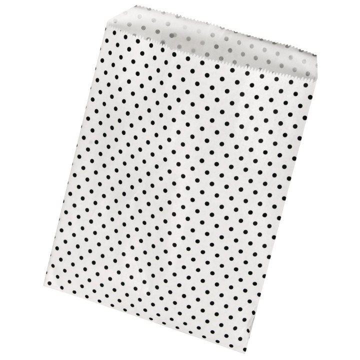 Sacs en papier alimentaire blanc 25 pcs.