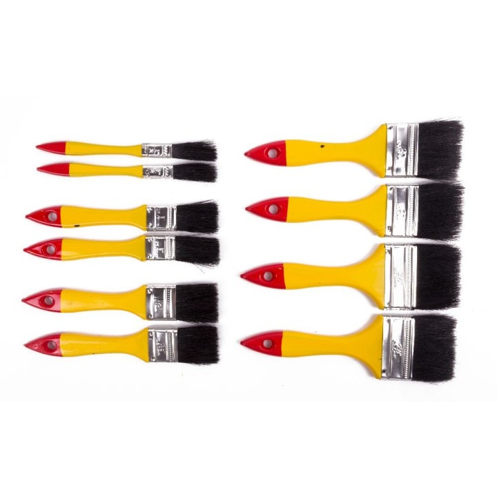 Paintbrush Set flach 10 Stk.