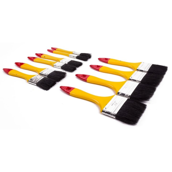 Paintbrush Set flach 10 Stk.