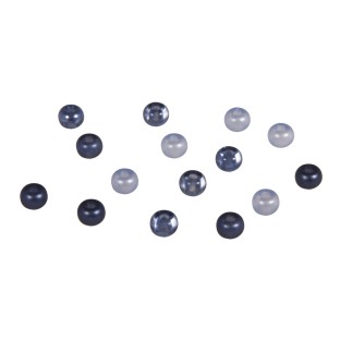 Rocailles mix with large hole 5.5mm navy