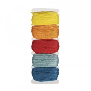 Cotton Yarn Set Rainbow 50m