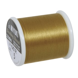 Stringing Thread for Beads 0.27mm Gold