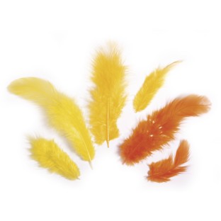 Feather mixture yellow 10g