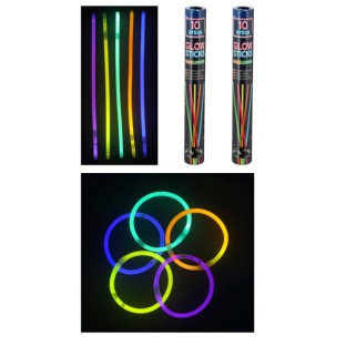 Glow Stick Set of 10 in Tube