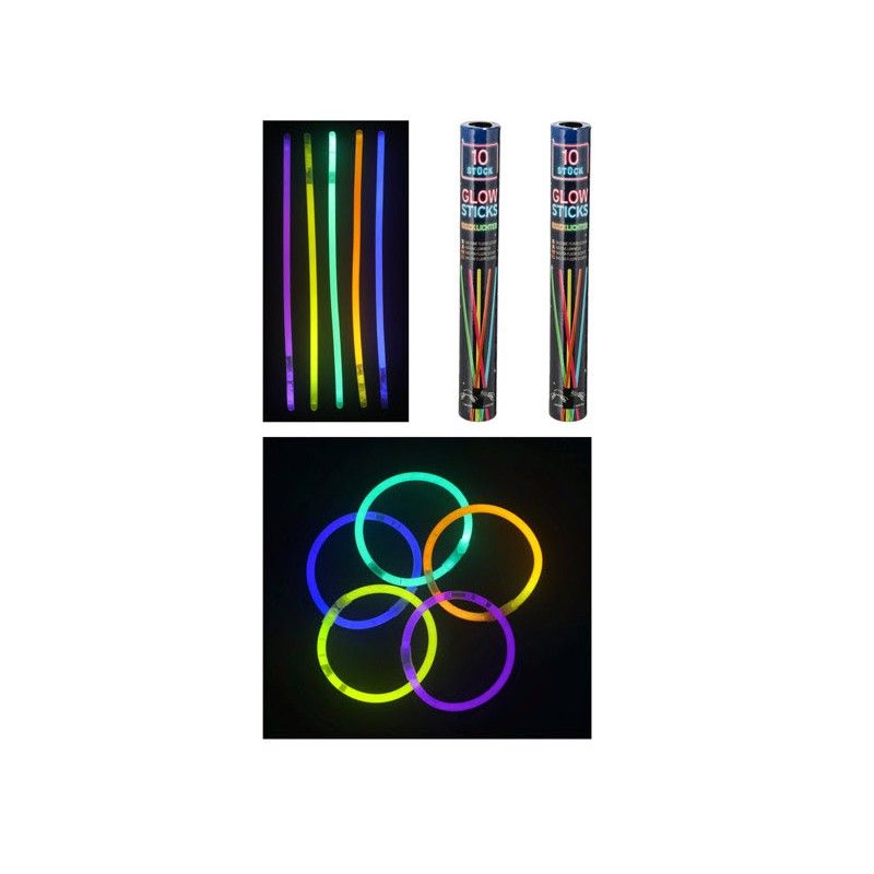 Glow Stick Set of 10 in Tube